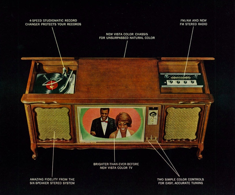 1964年的Hi-Fi Stereo控制台。