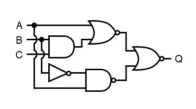 用DeMorgan定理简化门电路的原理。
