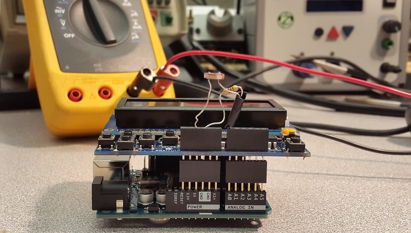 光表硬件(LDR、LCD、Arduino)