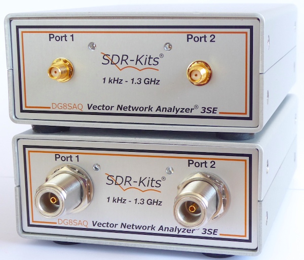 SDR套件的DG8SAQ VNWA 3，低成本1.3 GHz VNA